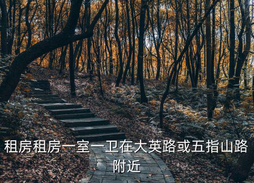 英郡租房，租房租房一室一衛在大英路或五指山路附近