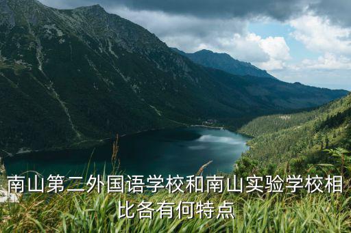 南山第二外國語學校和南山實驗學校相比各有何特點