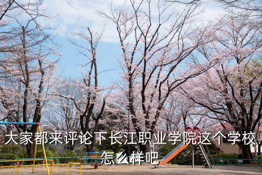 大家都來評論下長江職業學院這個學校怎么樣吧