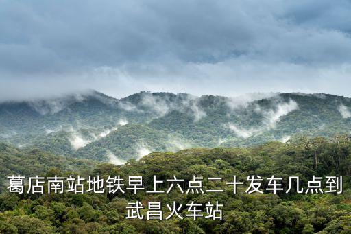 葛店南站，在葛店南站坐11號線在什么地方換乘二號線到漢口江漢路