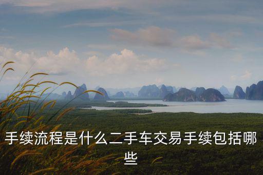 手續(xù)流程是什么二手車交易手續(xù)包括哪些