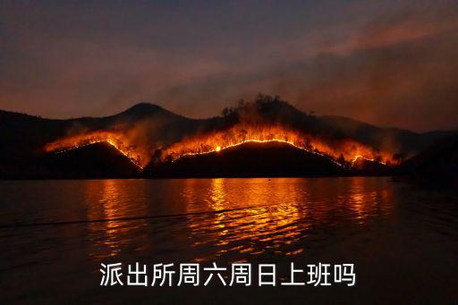 派出所周六周日上班嗎