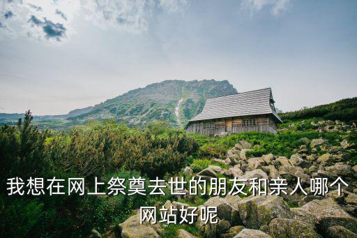 我想在網上祭奠去世的朋友和親人哪個網站好呢