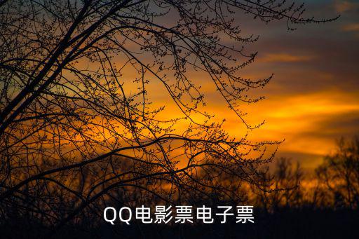QQ電影票電子票