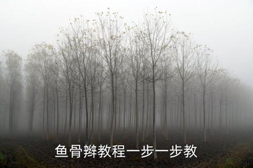 魚骨辮教程一步一步教