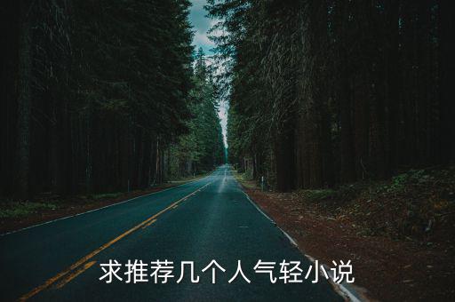 求推薦幾個人氣輕小說