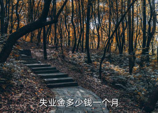 失業金多少錢一個月