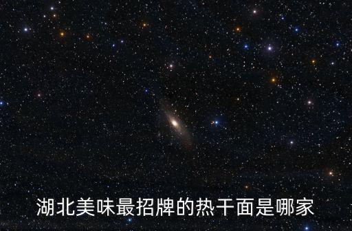 湖北美味最招牌的熱干面是哪家