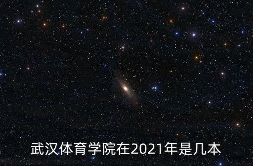 武漢體育學院在2021年是幾本