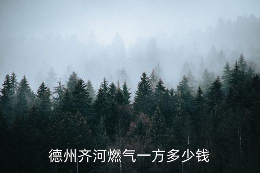 天然氣多少錢一方，廣州管道燃氣是多少錢一平方
