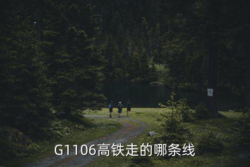 G1106高鐵走的哪條線