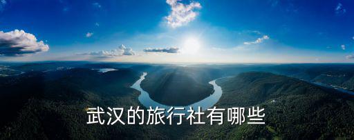 武漢的旅行社有哪些