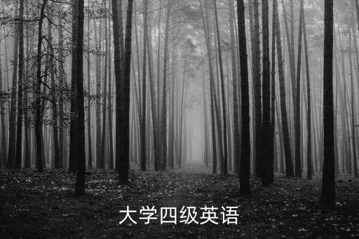大學四級英語