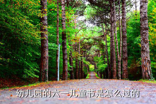 幼兒園的六一兒童節是怎么過的