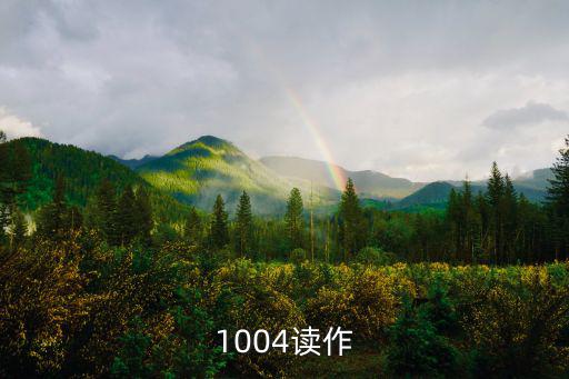 1004讀作