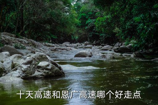 十天高速和恩廣高速哪個好走點