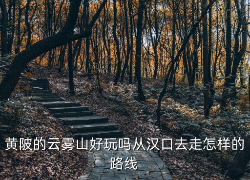 黃陂的云霧山好玩嗎從漢口去走怎樣的路線