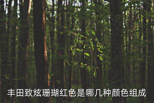 豐田致炫珊瑚紅色是哪幾種顏色組成