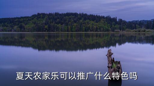 夏天農家樂可以推廣什么特色嗎