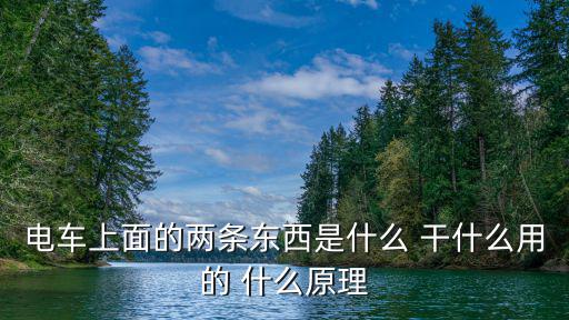 電車上面的兩條東西是什么 干什么用的 什么原理