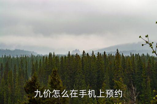 九價怎么在手機上預約