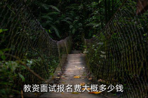 教資面試報(bào)名費(fèi)大概多少錢