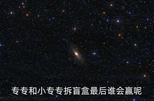 專專和小專專拆盲盒最后誰會贏呢