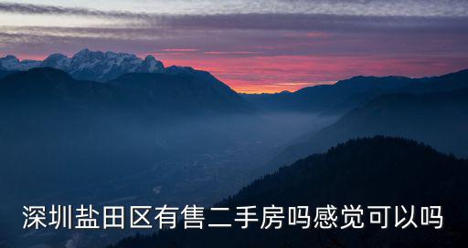 深圳鹽田二手房，深圳鹽田區深鹽路保發大廈