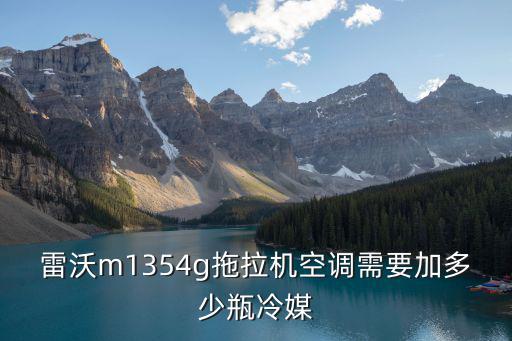g1354，雷沃1354G后橋用的什么油