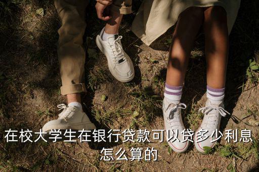 在校大學生在銀行貸款可以貸多少利息怎么算的