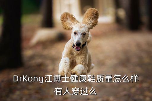 DrKong江博士健康鞋質(zhì)量怎么樣有人穿過么