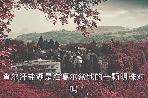 察爾汗鹽湖，我國的三大鹽湖分別是的察爾汗鹽湖的羅布泊鹽湖