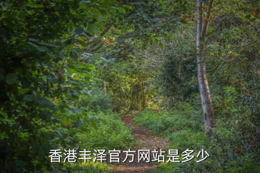 香港豐澤官方網(wǎng)站是多少