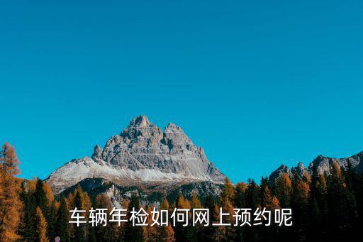 機動車年審預約，車輛年審必須預約嗎