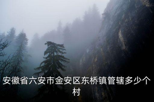 安徽省六安市金安區(qū)東橋鎮(zhèn)管轄多少個(gè)村