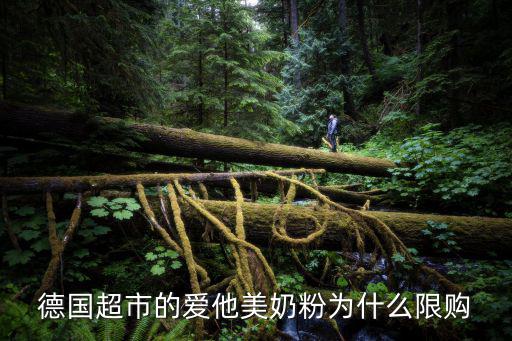 德國超市的愛他美奶粉為什么限購