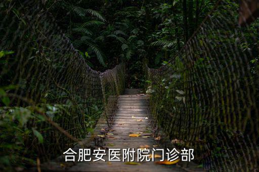 合肥安醫大附屬醫院，合肥安醫附院門診部