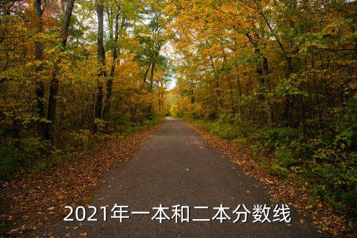 2021年一本和二本分?jǐn)?shù)線