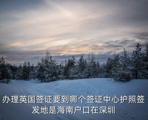 深圳英國(guó)簽證中心，英國(guó)駐深圳簽證中心在哪里