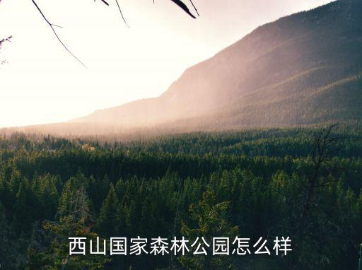 西山國家森林公園怎么樣