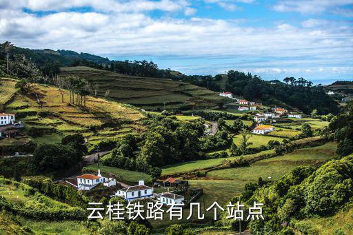 云桂鐵路有幾個站點