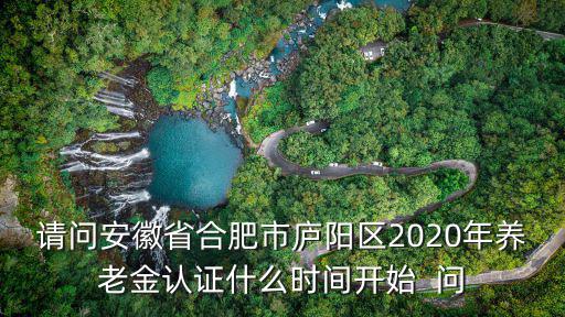 請問安徽省合肥市廬陽區(qū)2020年養(yǎng)老金認證什么時間開始  問