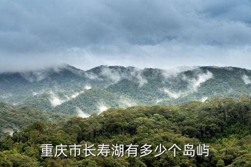 重慶市長壽湖有多少個島嶼