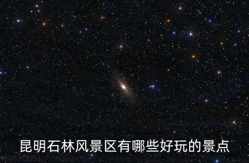 昆明石林風景區有哪些好玩的景點