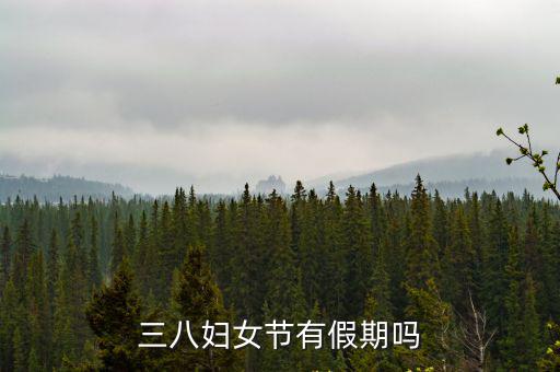 三八婦女節有假期嗎