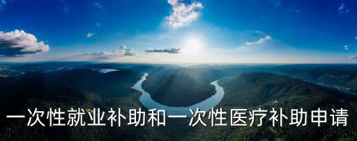 一次性就業補助和一次性醫療補助申請
