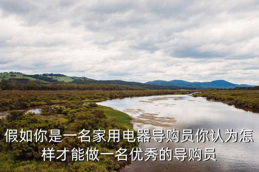 假如你是一名家用電器導(dǎo)購員你認(rèn)為怎樣才能做一名優(yōu)秀的導(dǎo)購員