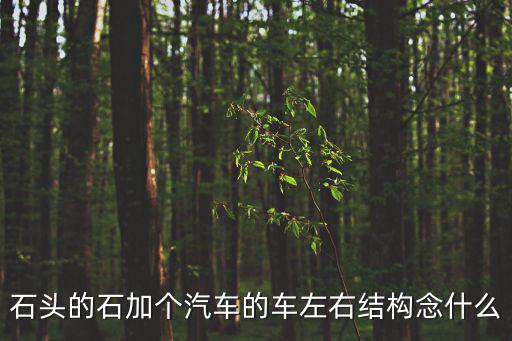石頭的石加個汽車的車左右結(jié)構(gòu)念什么