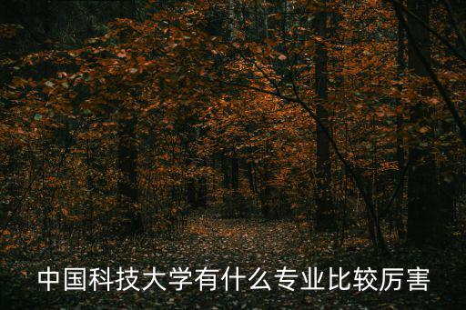 中國科技大學，中國科技大學專業排名王牌專業謝謝