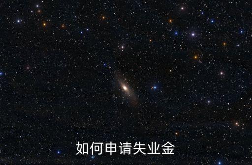 如何申請失業金